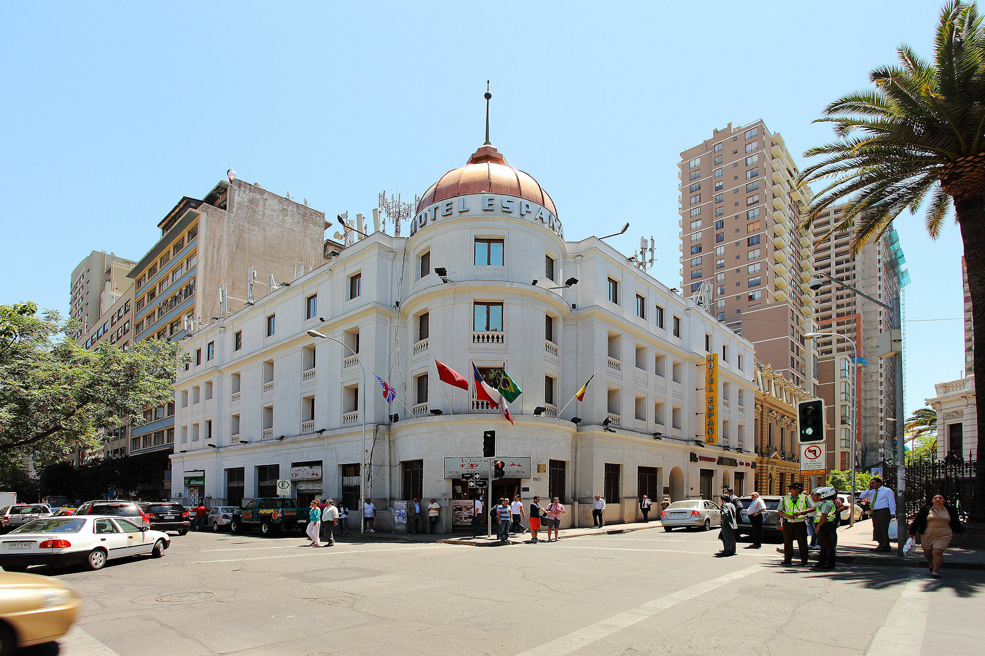 Hotel Espana Santiago Exterior foto